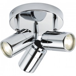 Bathroom Triple Spot Light Chrome