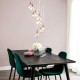 Carmella 10 Light Cluster Copper