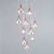 Carmella 10 Light Cluster Copper