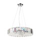 Renne Crystal Pendant Chrome