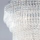 Leila Crystal Flush Polished Chrome