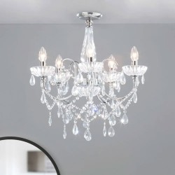 Edith Ceiling Light Chrome