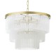 Aubrey 5 Light Pendant Satin Brass