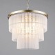 Aubrey 5 Light Pendant Satin Brass