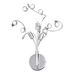 Lila Wall Light Chrome