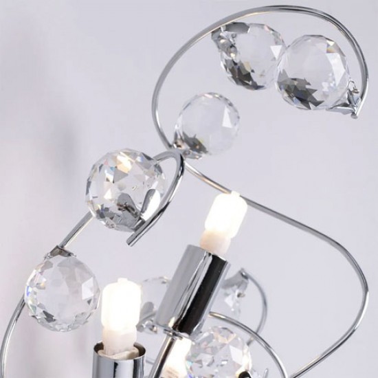 Lila Wall Light Chrome