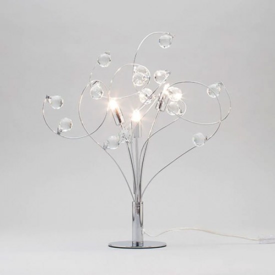Lila Table Lamp Chrome