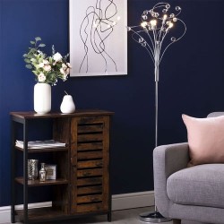 Lila Floor Lamp Chrome