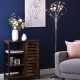 Lila Floor Lamp Chrome