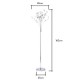 Lila Floor Lamp Chrome