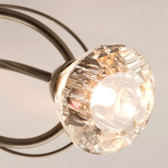 Marianne 3 Light Flush Antique Brass