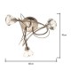 Marianne 3 Light Flush Antique Brass