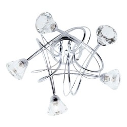 Marianne 5 Light Flush Chrome