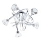 Marianne 5 Light Flush Chrome