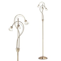 Marianne Floor Lamp Antique Brass