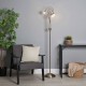 Marianne Floor Lamp Antique Brass