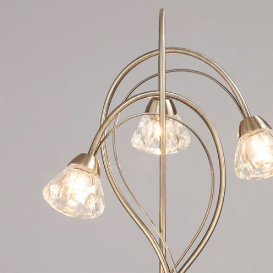 Marianne Floor Lamp Antique Brass
