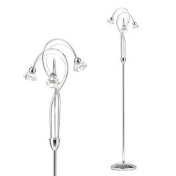 Marianne Floor Lamp Chrome