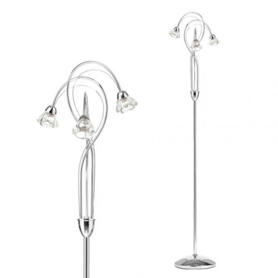 Marianne Floor Lamp Chrome