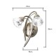 Marianne Wall Light Antique Brass