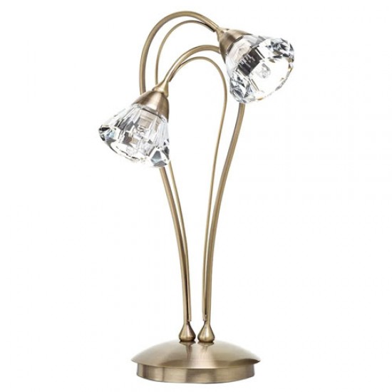 Marianne Table Lamp Antique Brass
