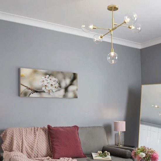 Hennock Pendant Brass
