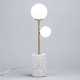 Forella Terrazzo Table Lamp, Brass