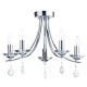 Bugsy Flush Ceiling Light Chrome