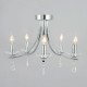 Bugsy Flush Ceiling Light Chrome