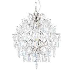 Lisa 1 Light Pendant, Nickel