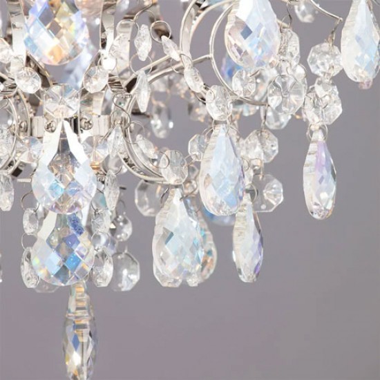 Lisa 1 Light Pendant, Nickel