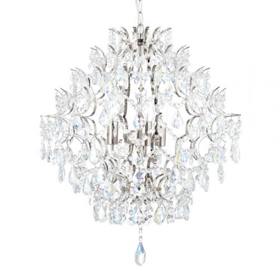 Lisa 3 Light Pendant, Nickel