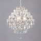 Lisa 3 Light Pendant, Nickel