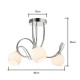 Soni 3 Light Flush Chrome
