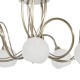 Soni 5 Light Flush Antique Brass