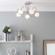 Soni 5 Light Flush Chrome