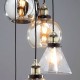 Carter 5 Light Cascading Pendant Bronze/Brass 