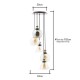 Carter 5 Light Cascading Pendant Bronze/Brass 