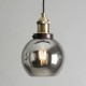Carter 3 Light Diner Pendant Bronze/Brass/Smoke