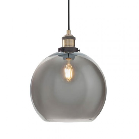 Carter Pendant Bronze/Brass/Smoke