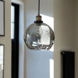 Carter Pendant Bronze/Brass/Smoke