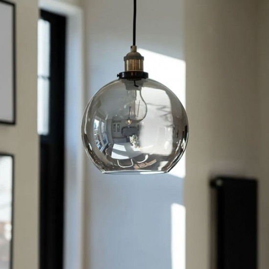 Carter Pendant Bronze/Brass/Smoke