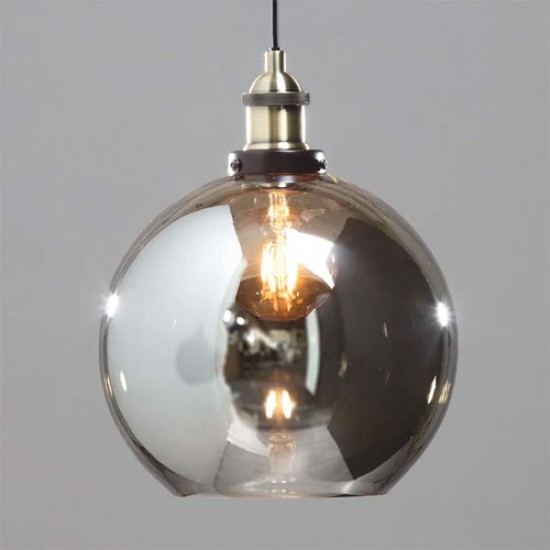 Carter Pendant Bronze/Brass/Smoke
