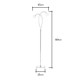 Soni Floor Lamp Chrome