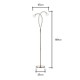 Soni Floor Lamp Antique Brass