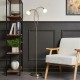 Soni Floor Lamp Antique Brass