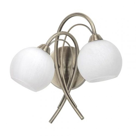 Soni Wall Light Antique Brass