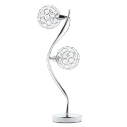 Orianna Table Lamp Chrome
