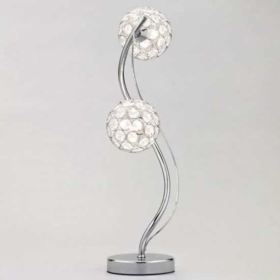 Orianna Table Lamp Chrome