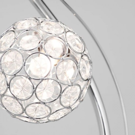Orianna Table Lamp Chrome